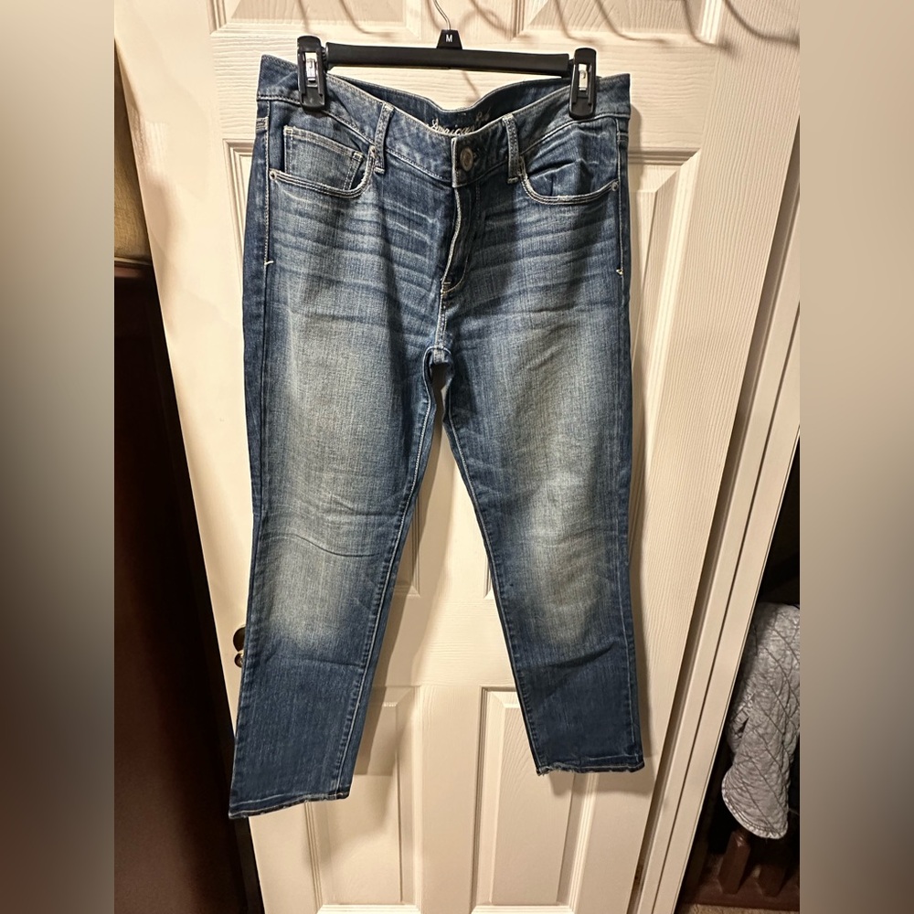 American Eagle Outfitters Blue Skinny Jeans